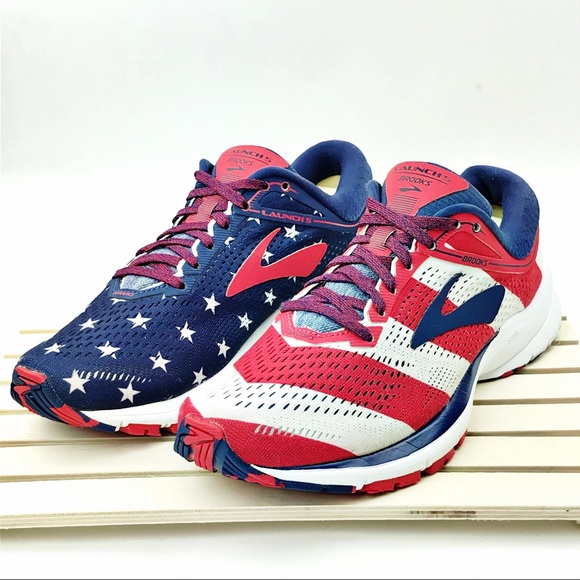 brooks launch 5 stars and stripes womens